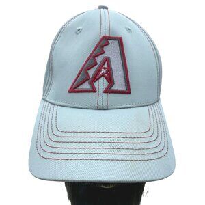 Arizona Diamondbacks Baseball Hat Gray Cap Embroidered Logo Adjustable MLB